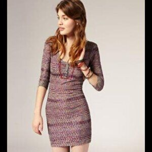 Free People Sunrise Knit Dress.  SZ XS P